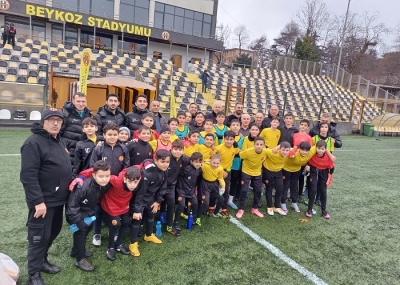 Beykoz Spor alt yapı antrenmanı ziyareti