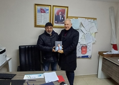 Elmalı Köy Muhtarımızı ziyaret ettik