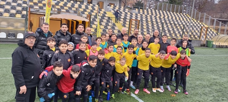 Beykoz Spor alt yapı antrenmanı ziyareti
