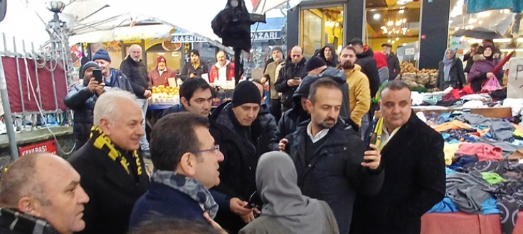 İmamoğlu Paşabahçe Pazarında