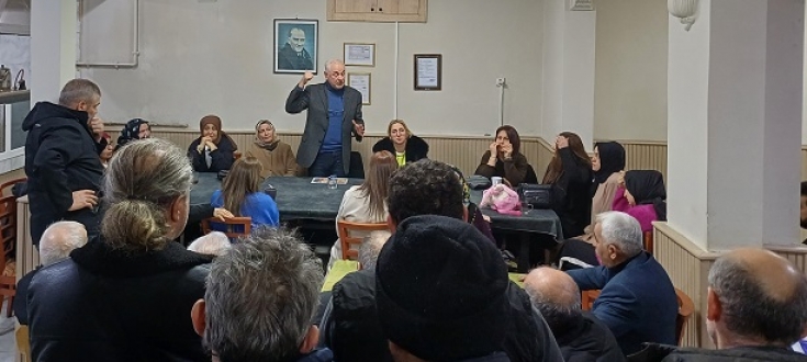 Yeni Mahalle sakinleri ile toplandık